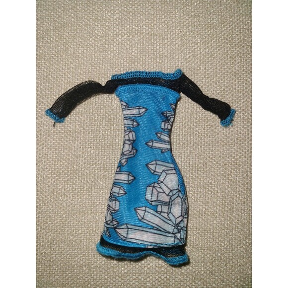 Monster High Basic Fashion Abbey Bominable Dress only - Picture 1 of 3